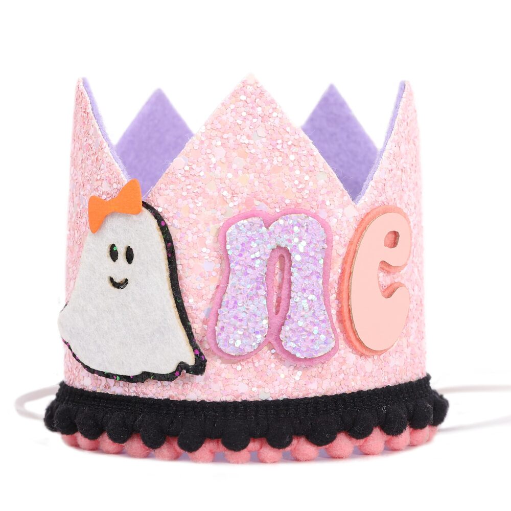 1128 Halloween Girls 1st Birthday Decorations - Spooky One Birthday